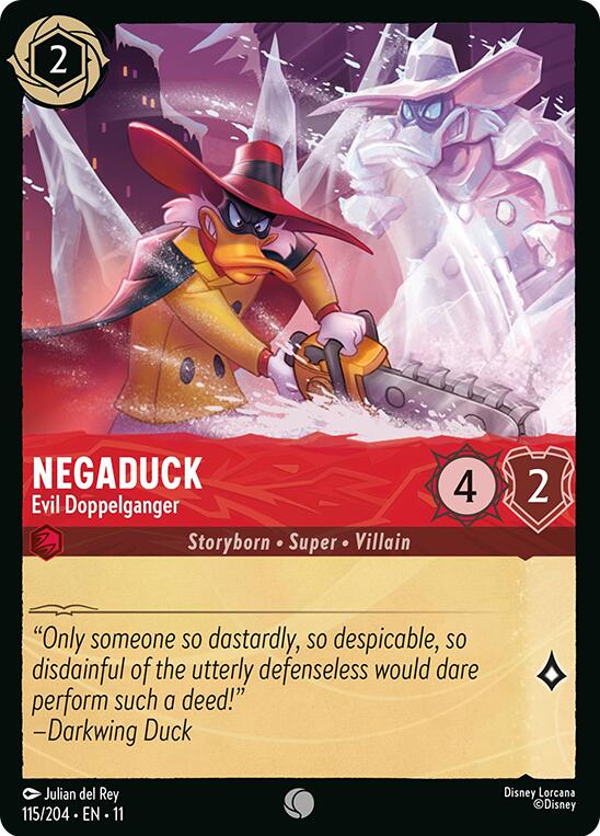 Negaduck - Evil Doppelganger (115/204) [Winterspell] | Black Swamp Games