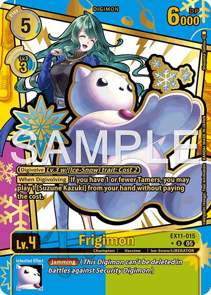 Frigimon [EX11-015] (Rare Pull) [Dawn of Liberator] | Black Swamp Games