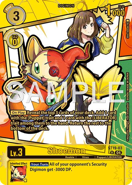 Shoemon [ST19-03] (Rare Pull) [Dawn of Liberator] | Black Swamp Games