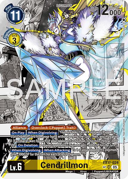 Cendrillmon [EX11-024] (SP) [Dawn of Liberator] | Black Swamp Games