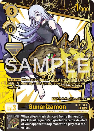 Sunarizamon [EX11-038] (Rare Pull) [Dawn of Liberator] | Black Swamp Games