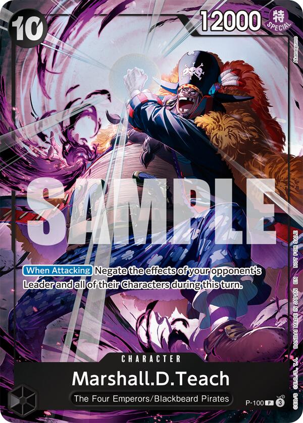 Marshall.D.Teach (Event Pack Vol. 8) [One Piece Promotion Cards] | Black Swamp Games
