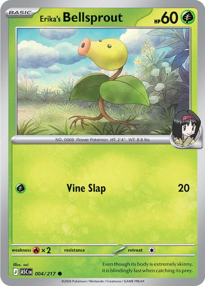 Erika's Bellsprout (004/217) [Mega Evolution: Ascended Heroes] | Black Swamp Games