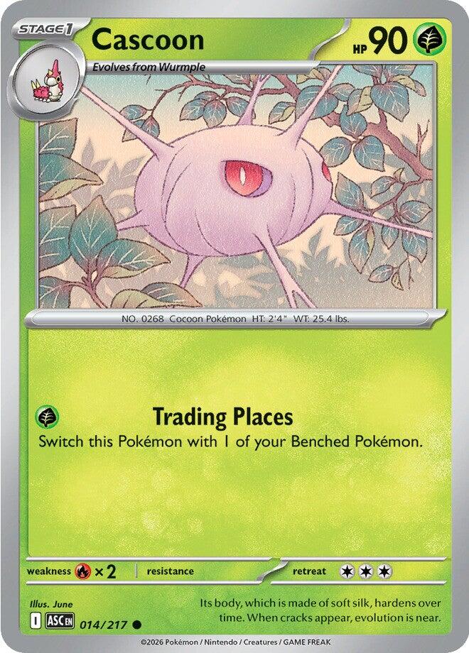 Cascoon (014/217) [Mega Evolution: Ascended Heroes] | Black Swamp Games