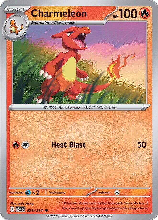 Charmeleon (021/217) [Mega Evolution: Ascended Heroes] | Black Swamp Games