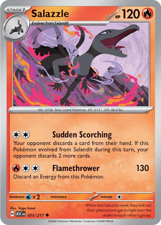 Salazzle (035/217) [Mega Evolution: Ascended Heroes] | Black Swamp Games