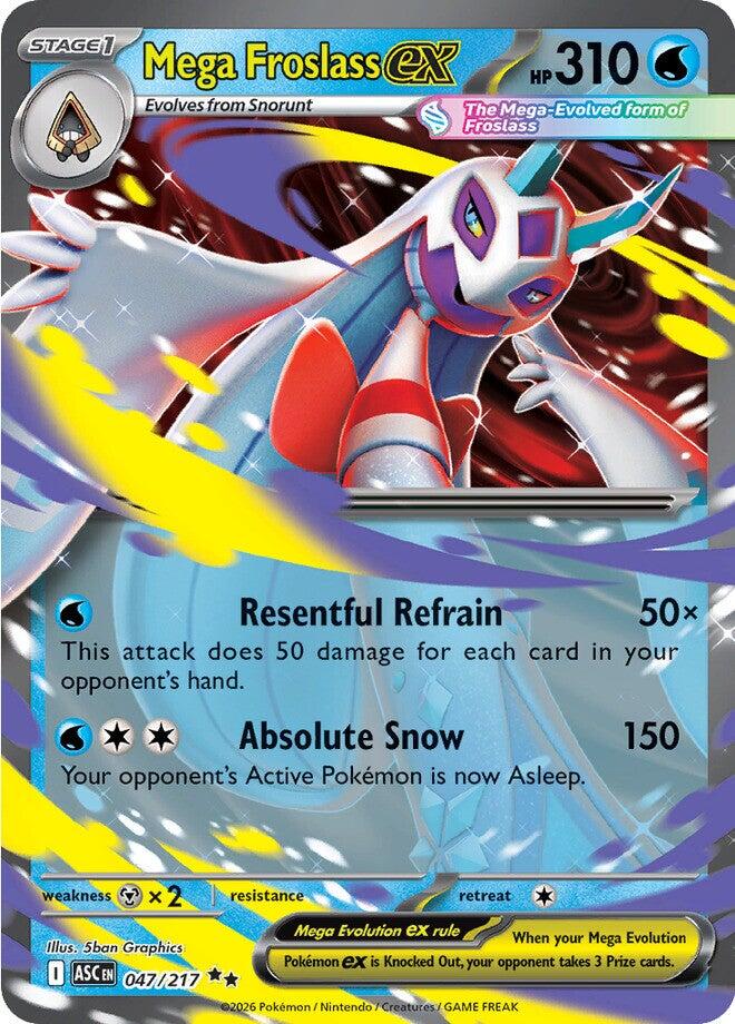 Mega Froslass ex (047/217) [Mega Evolution: Ascended Heroes] | Black Swamp Games