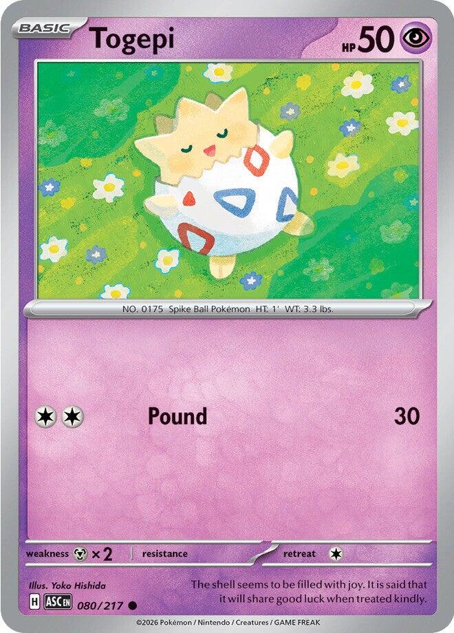 Togepi (080/217) [Mega Evolution: Ascended Heroes] | Black Swamp Games