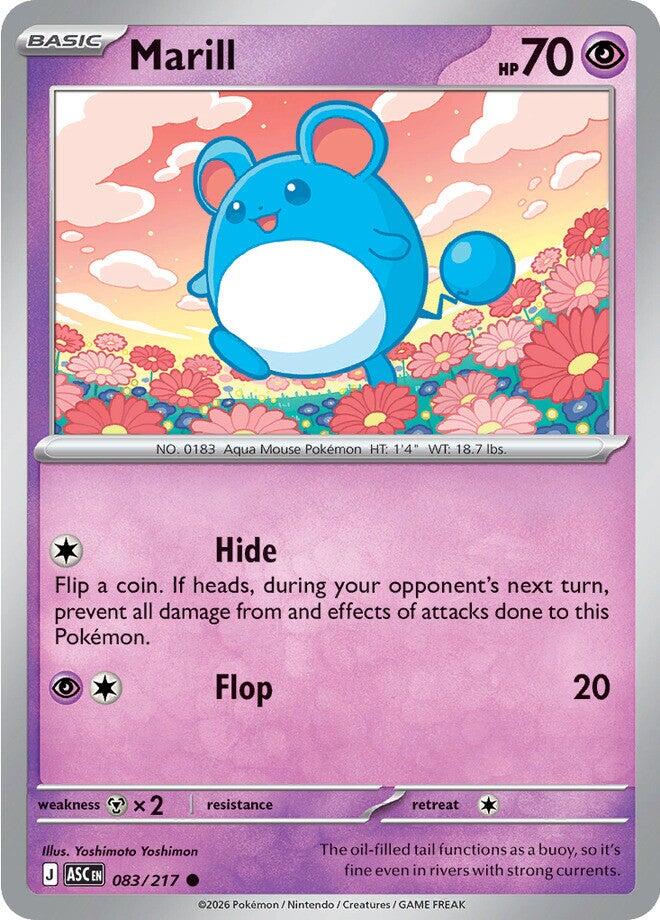 Marill (083/217) [Mega Evolution: Ascended Heroes] | Black Swamp Games
