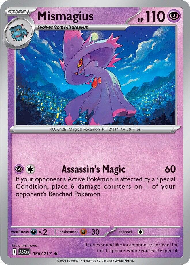 Mismagius (086/217) [Mega Evolution: Ascended Heroes] | Black Swamp Games