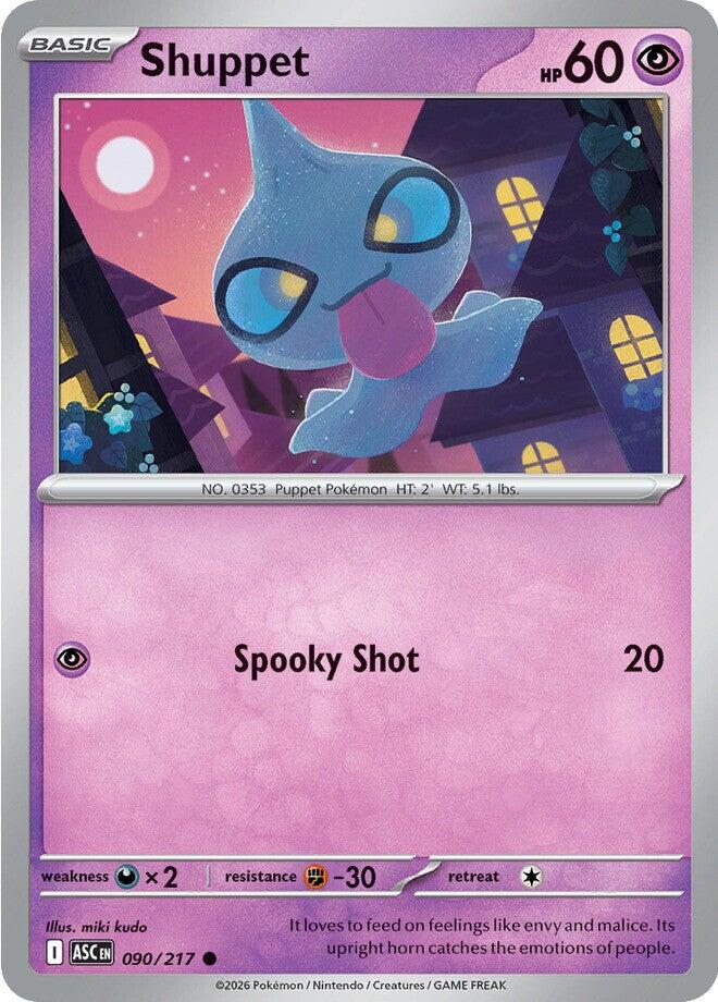 Shuppet (090/217) [Mega Evolution: Ascended Heroes] | Black Swamp Games