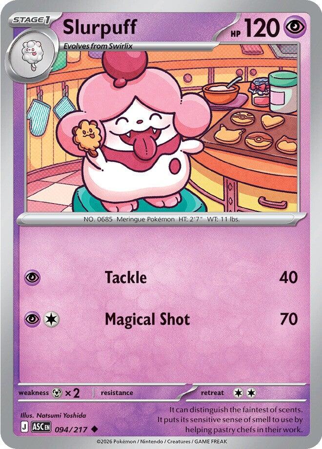 Slurpuff (094/217) [Mega Evolution: Ascended Heroes] | Black Swamp Games