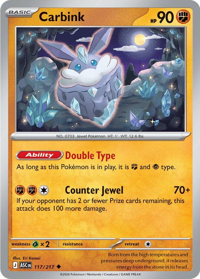Carbink (117/217) [Mega Evolution: Ascended Heroes] | Black Swamp Games