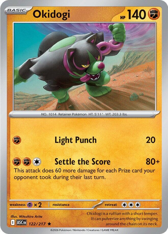 Okidogi (122/217) [Mega Evolution: Ascended Heroes] | Black Swamp Games