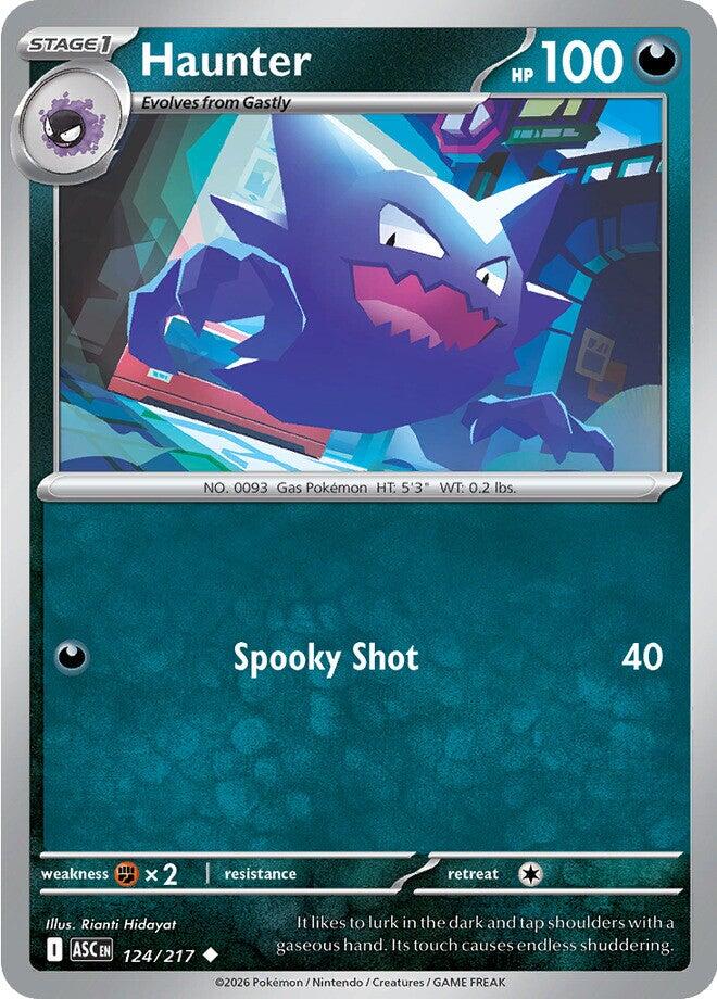 Haunter (124/217) [Mega Evolution: Ascended Heroes] | Black Swamp Games