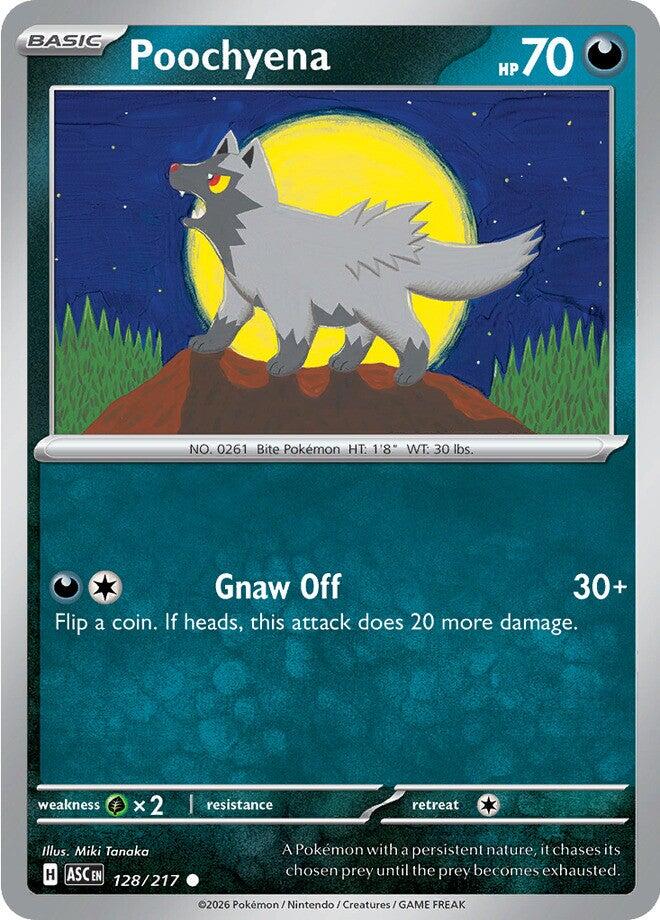 Poochyena (128/217) [Mega Evolution: Ascended Heroes] | Black Swamp Games