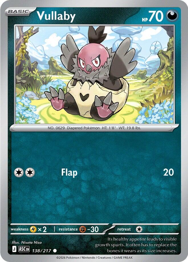 Vullaby (138/217) [Mega Evolution: Ascended Heroes] | Black Swamp Games