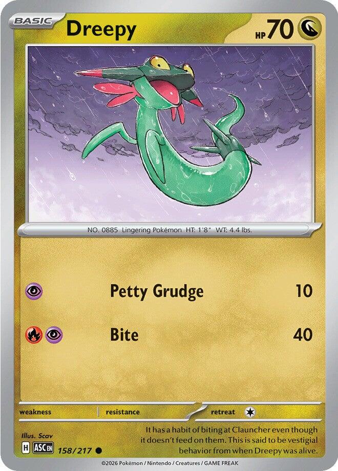 Dreepy (158/217) [Mega Evolution: Ascended Heroes] | Black Swamp Games