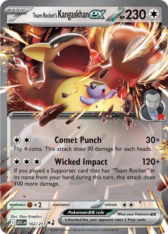 Team Rocket's Kangaskhan ex (162/217) [Mega Evolution: Ascended Heroes] | Black Swamp Games
