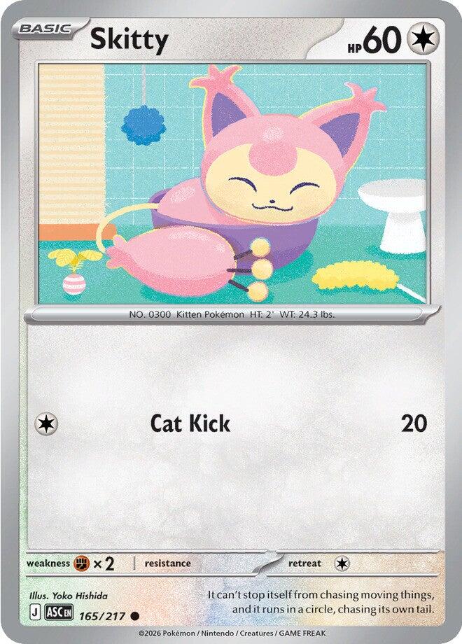 Skitty (165/217) [Mega Evolution: Ascended Heroes] | Black Swamp Games