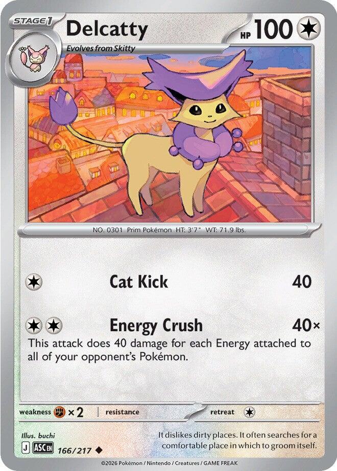 Delcatty (166/217) [Mega Evolution: Ascended Heroes] | Black Swamp Games
