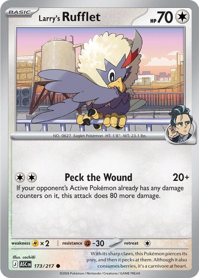 Larry's Rufflet (173/217) [Mega Evolution: Ascended Heroes] | Black Swamp Games