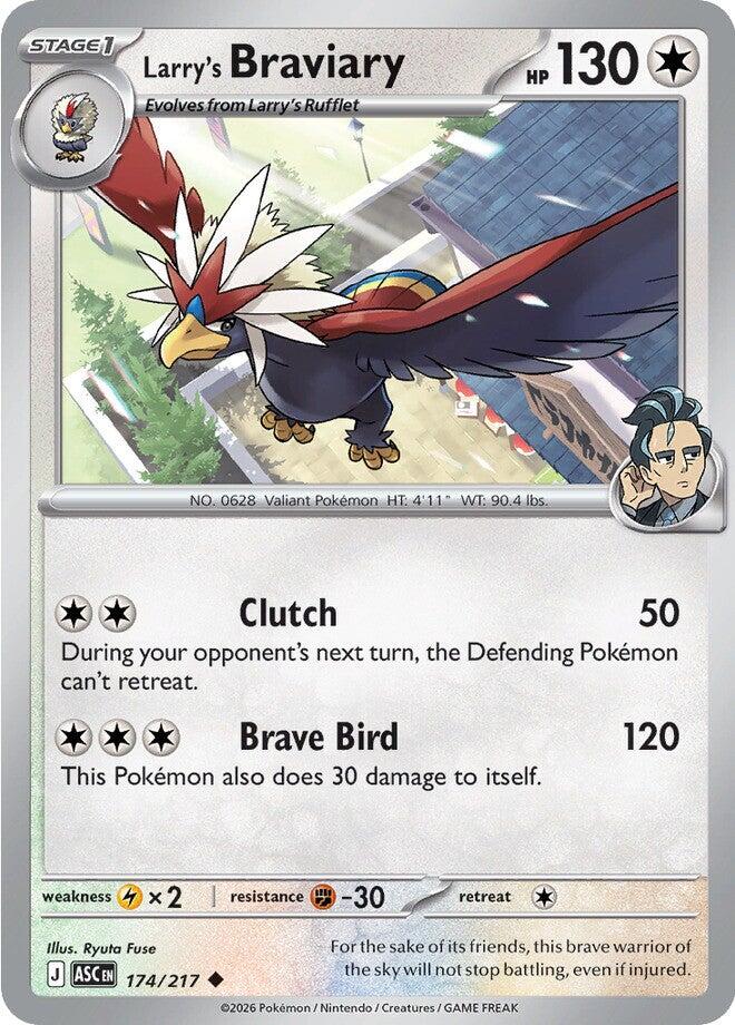 Larry's Braviary (174/217) [Mega Evolution: Ascended Heroes] | Black Swamp Games