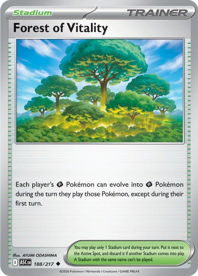 Forest of Vitality (188/217) [Mega Evolution: Ascended Heroes] | Black Swamp Games