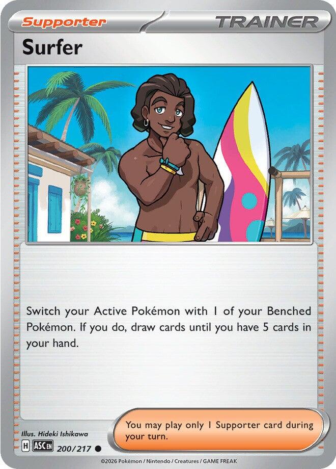 Surfer (200/217) [Mega Evolution: Ascended Heroes] | Black Swamp Games