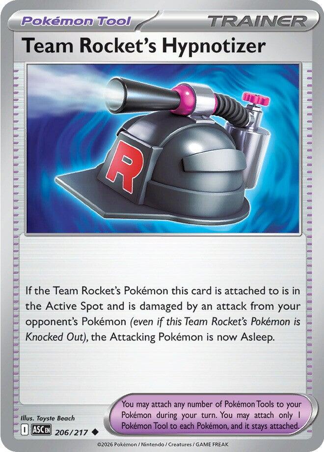 Team Rocket's Hypnotizer (206/217) [Mega Evolution: Ascended Heroes] | Black Swamp Games