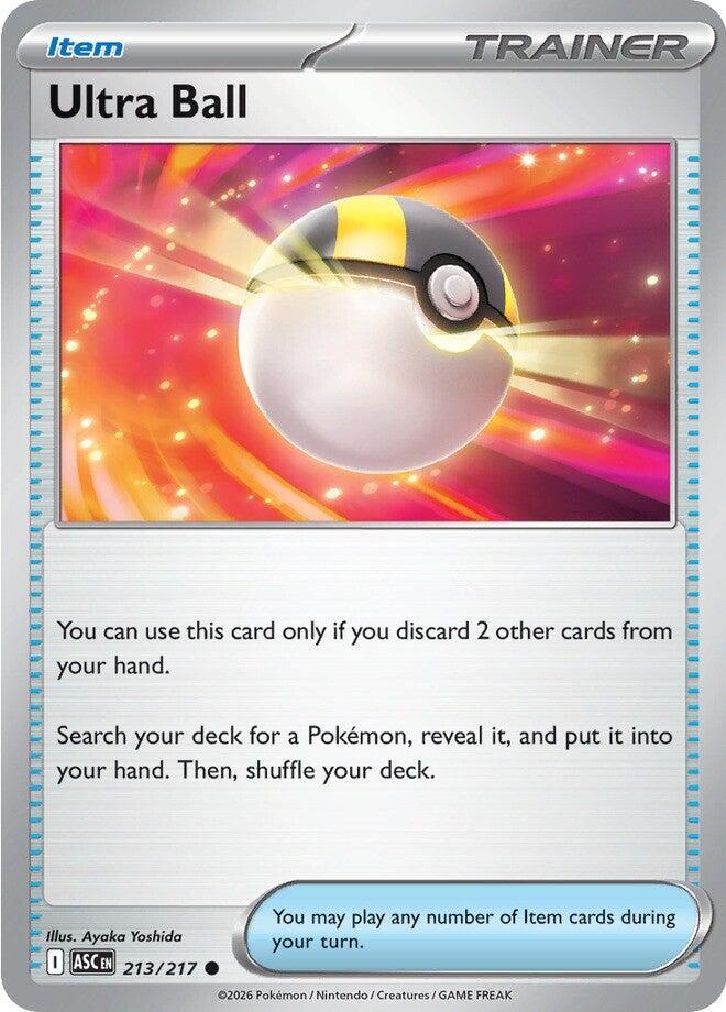 Ultra Ball (213/217) [Mega Evolution: Ascended Heroes] | Black Swamp Games