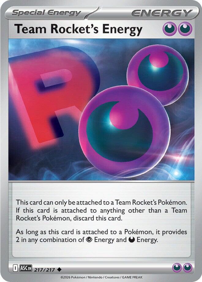 Team Rocket's Energy (217/217) [Mega Evolution: Ascended Heroes] | Black Swamp Games