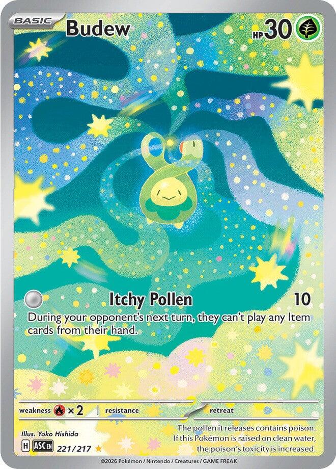 Budew (221/217) [Mega Evolution: Ascended Heroes] | Black Swamp Games