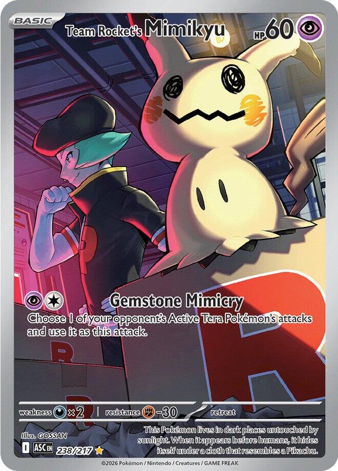 Team Rocket's Mimikyu (238/217) [Mega Evolution: Ascended Heroes] | Black Swamp Games