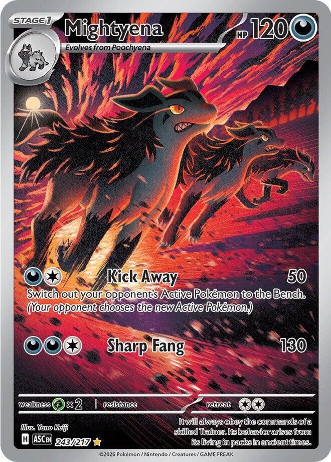 Mightyena (243/217) [Mega Evolution: Ascended Heroes] | Black Swamp Games