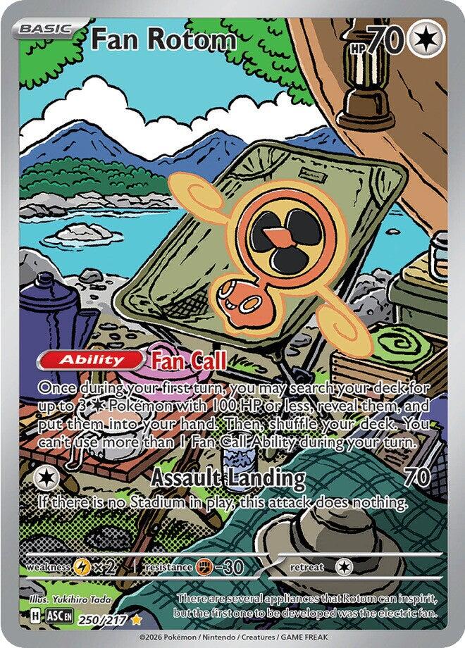 Fan Rotom (250/217) [Mega Evolution: Ascended Heroes] | Black Swamp Games