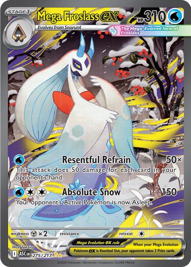 Mega Froslass ex (275/217) [Mega Evolution: Ascended Heroes] | Black Swamp Games