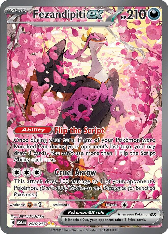 Fezandipiti ex (288/217) [Mega Evolution: Ascended Heroes] | Black Swamp Games