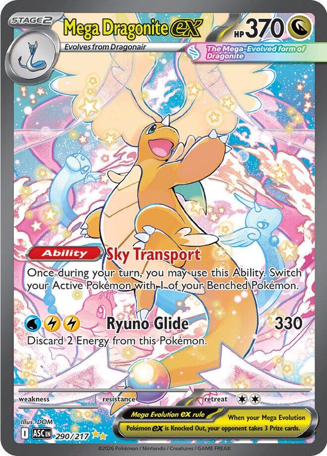 Mega Dragonite ex (290/217) [Mega Evolution: Ascended Heroes] | Black Swamp Games