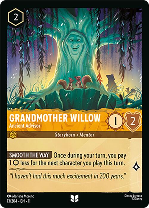 Grandmother Willow - Ancient Advisor (13/204) [Winterspell] | Black Swamp Games