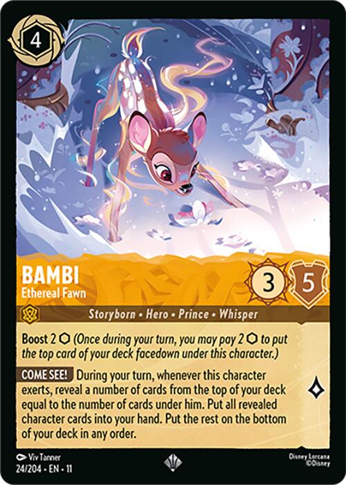 Bambi - Ethereal Fawn (24/204) [Winterspell] | Black Swamp Games