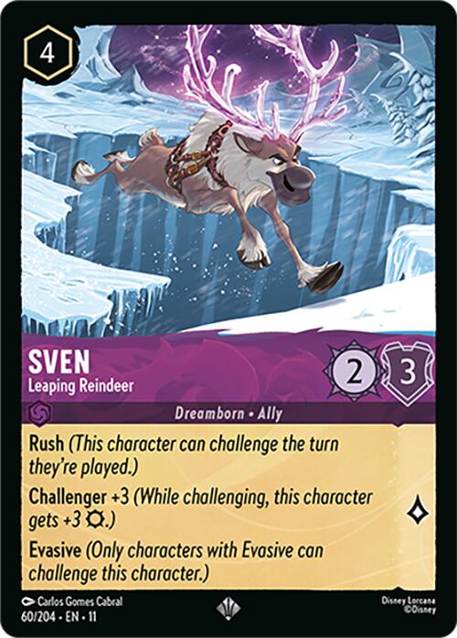 Sven - Leaping Reindeer (60/204) [Winterspell] | Black Swamp Games