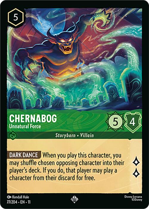 Chernabog - Unnatural Force (77/204) [Winterspell] | Black Swamp Games