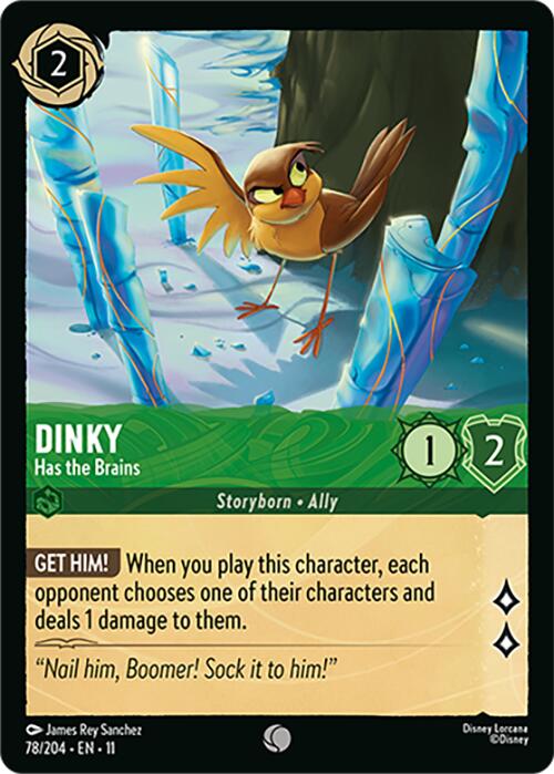 Dinky - Has the Brains (78/204) [Winterspell] | Black Swamp Games