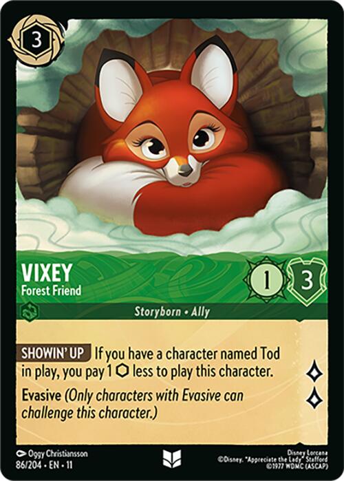 Vixey - Forest Friend (86/204) [Winterspell] | Black Swamp Games