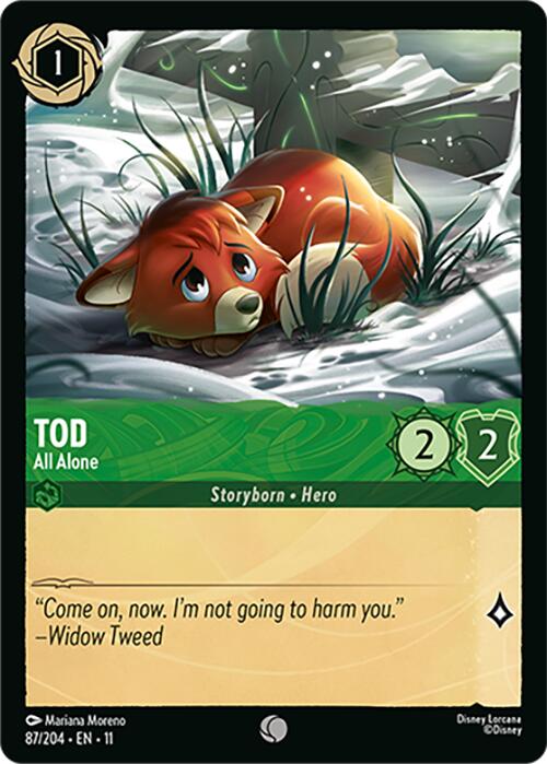 Tod - All Alone (87/204) [Winterspell] | Black Swamp Games