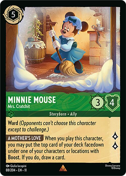 Minnie Mouse - Mrs. Cratchit (88/204) [Winterspell] | Black Swamp Games