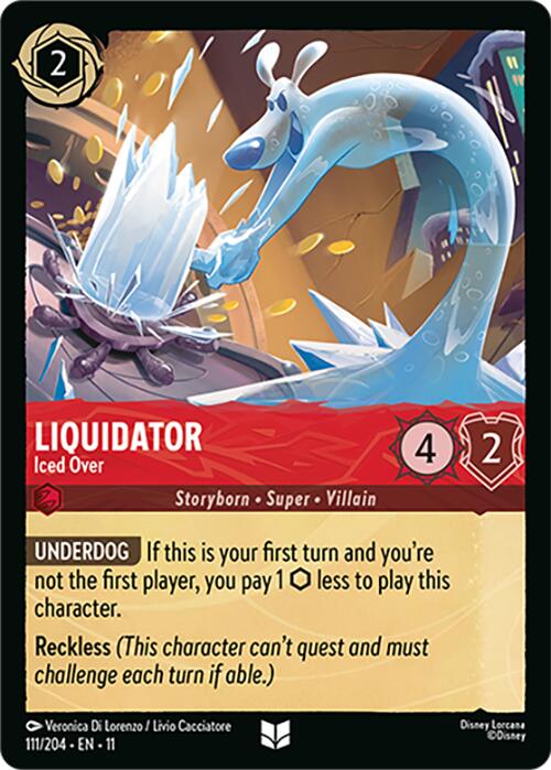 Liquidator - Iced Over (111/204) [Winterspell] | Black Swamp Games