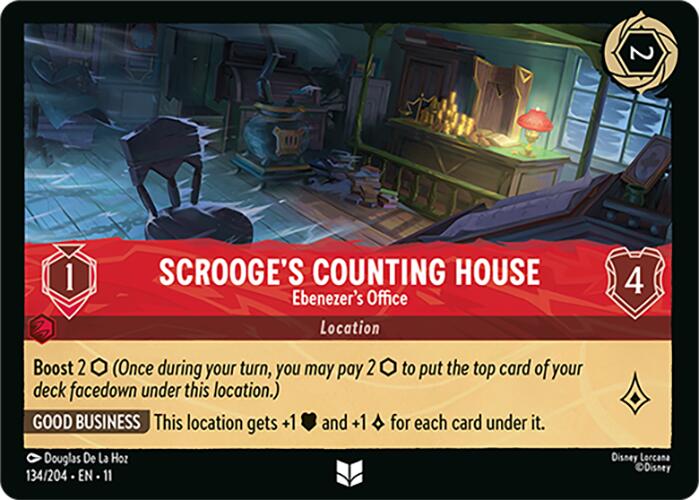 Scrooge's Counting House - Ebenezer's Office (134/204) [Winterspell] | Black Swamp Games