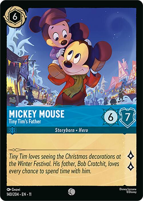 Mickey Mouse - Tiny Tim's Father (140/204) [Winterspell] | Black Swamp Games